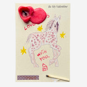 Felicitare cu lumânare - Love starts with you